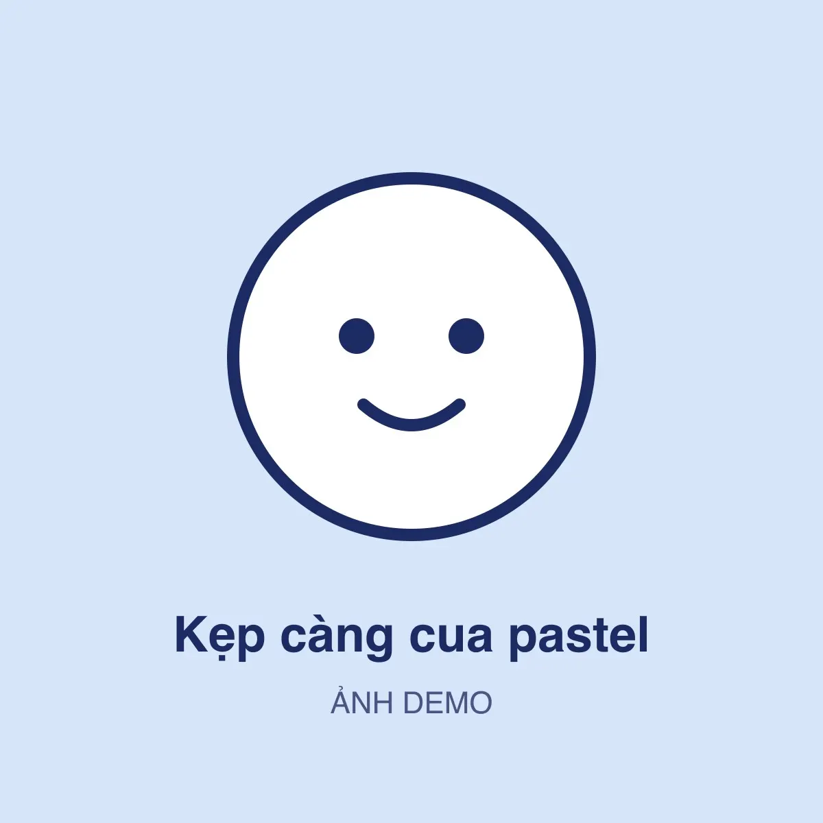 Kẹp càng cua pastel