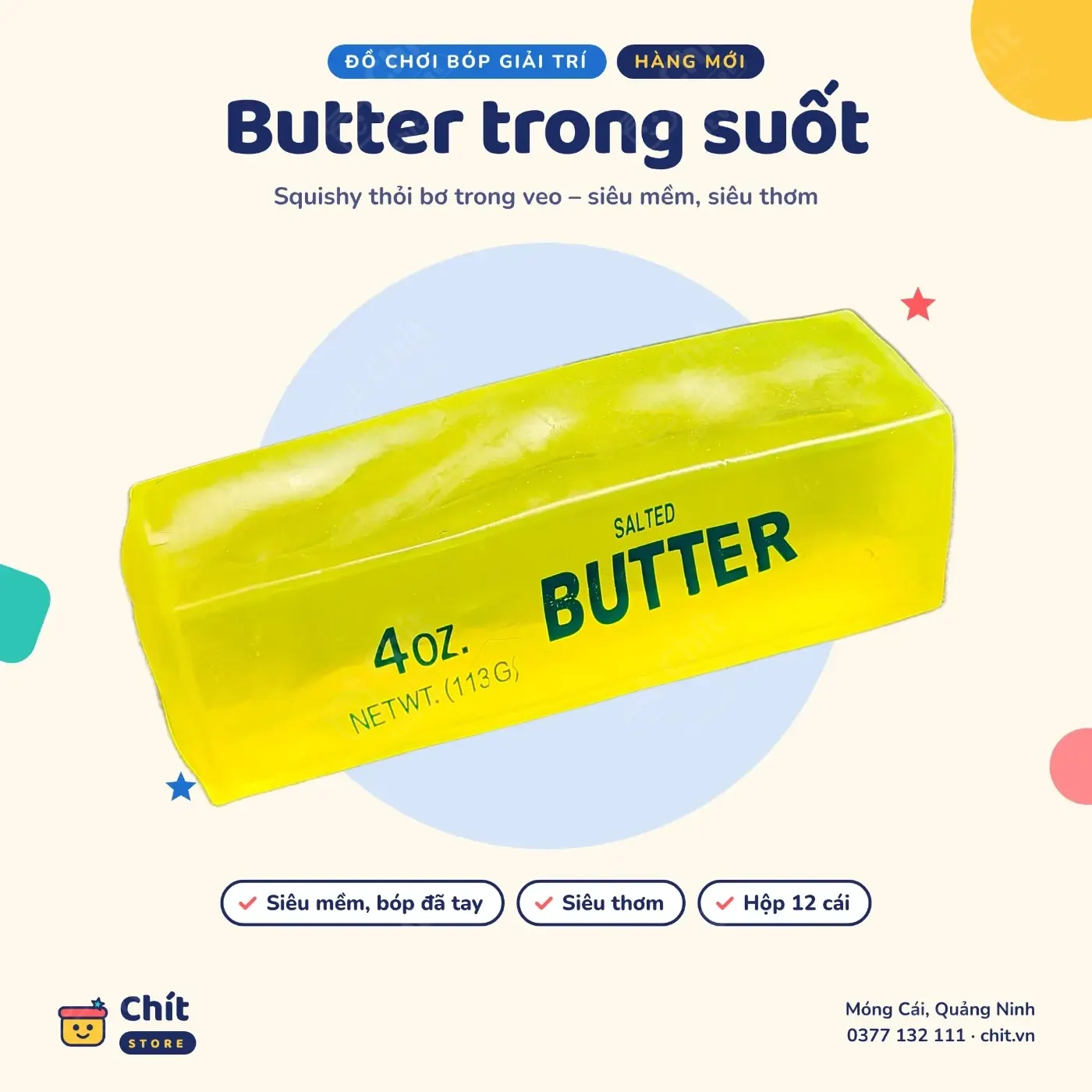 Butter trong suốt