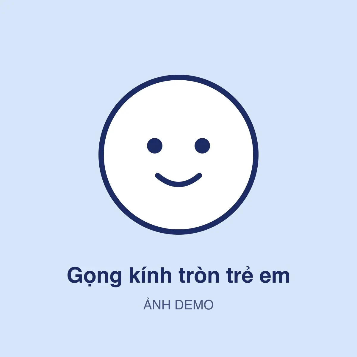 Gọng kính tròn trẻ em